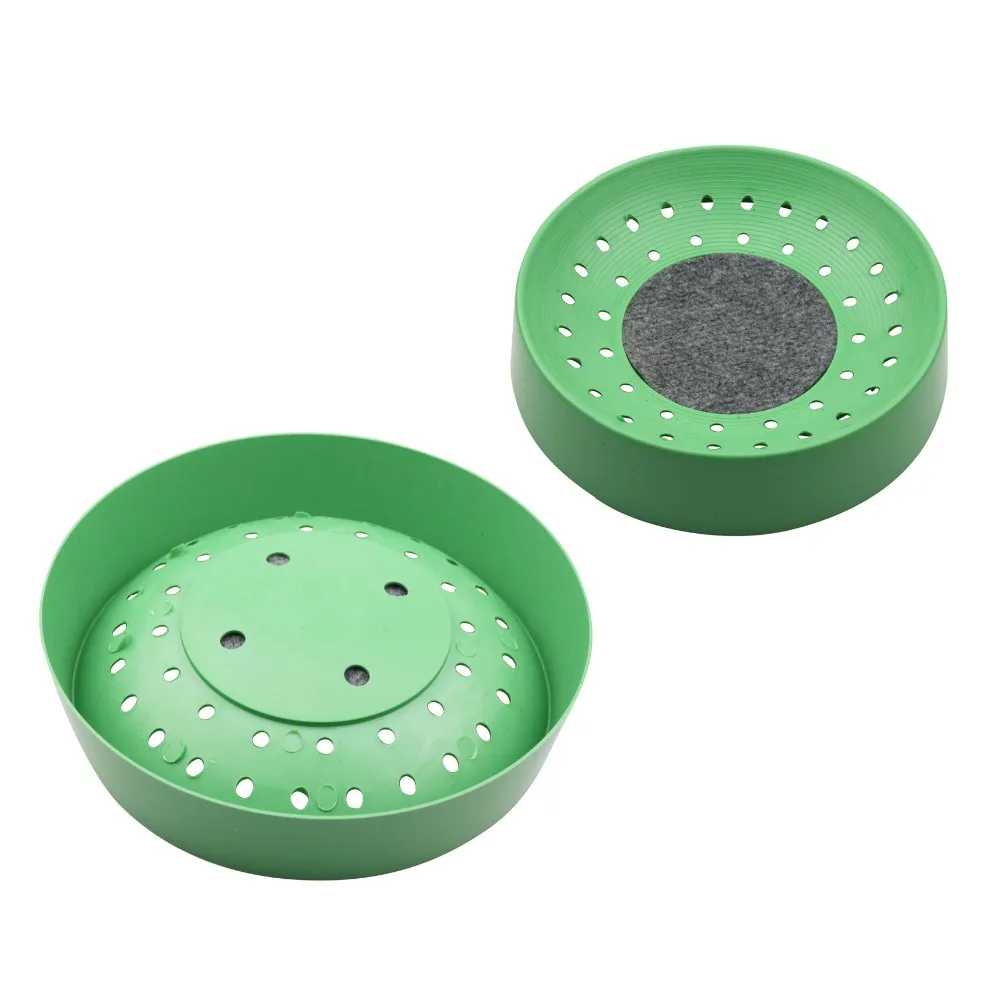 

10 Pcs Green Round Pigeon Nest Pigeon Egg Nest Plastic Bird Nest Breathability Easy To Clean Increase Hatching Rate Durable