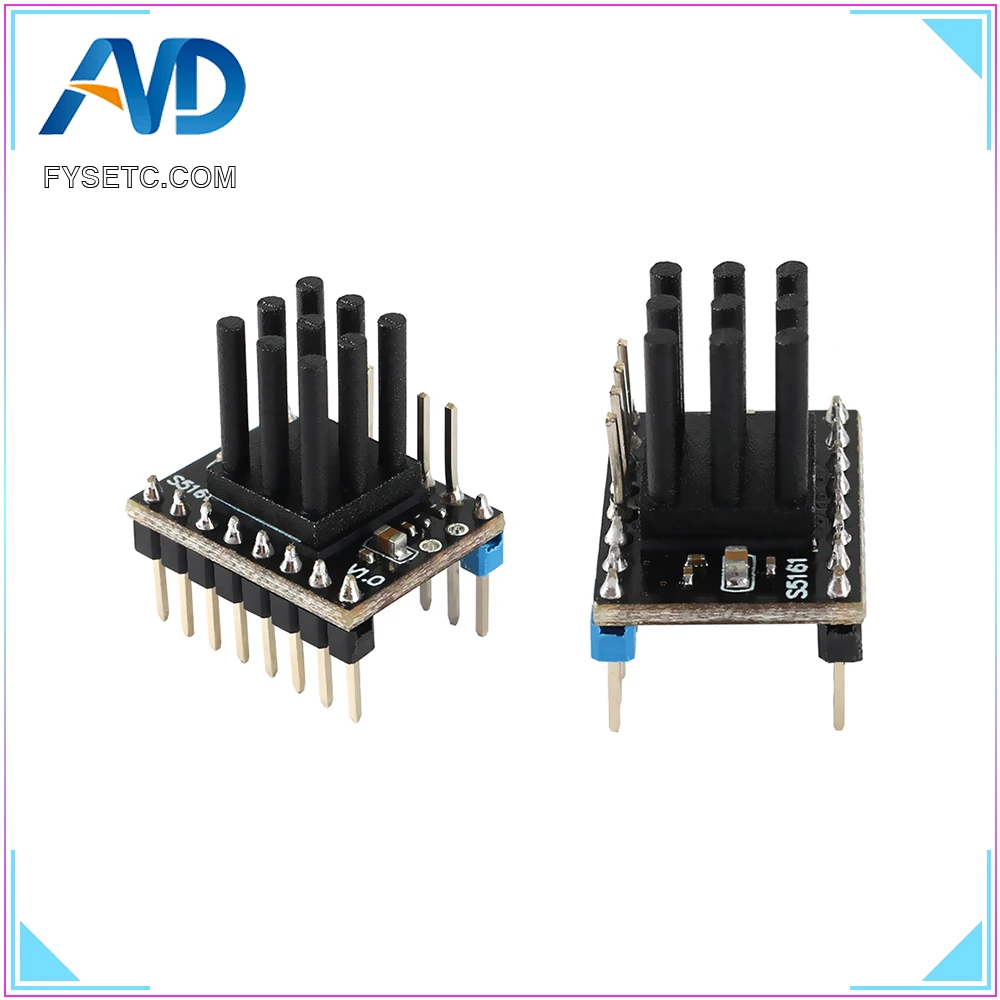 6 шт TMC5161 V1.0 SPI Драйвер шагового двигателя Высокое Мощность 3.5A бесшумный драйвер