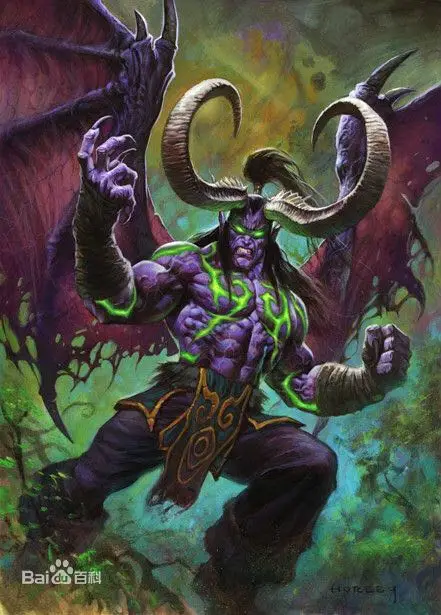 Набор для 1:32 рисунков из смолы неразрисованный Illidan Stormrage (приблизительно 90-100 мм) |