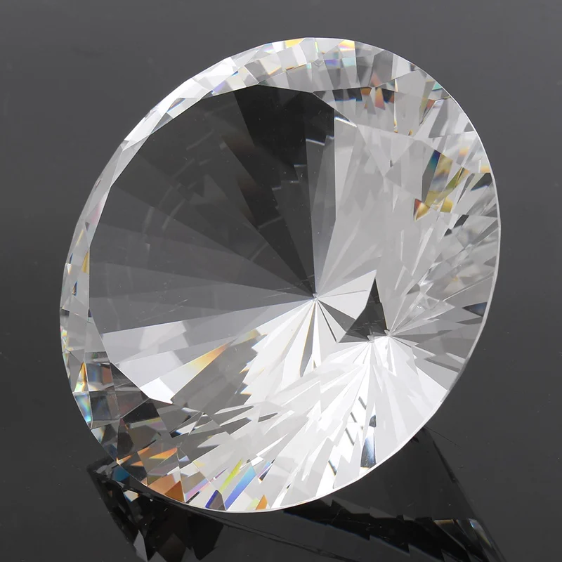 Бесплатная Индивидуальные свадебные слова Искра 120 мм прозрачный кристалл