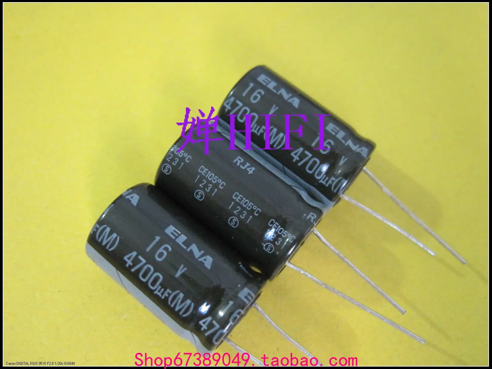 2020 hot sale 20PCS/50PCS ELNA original electrolytic capacitor RJ4 16v4700uf 16x25mm free shipping
