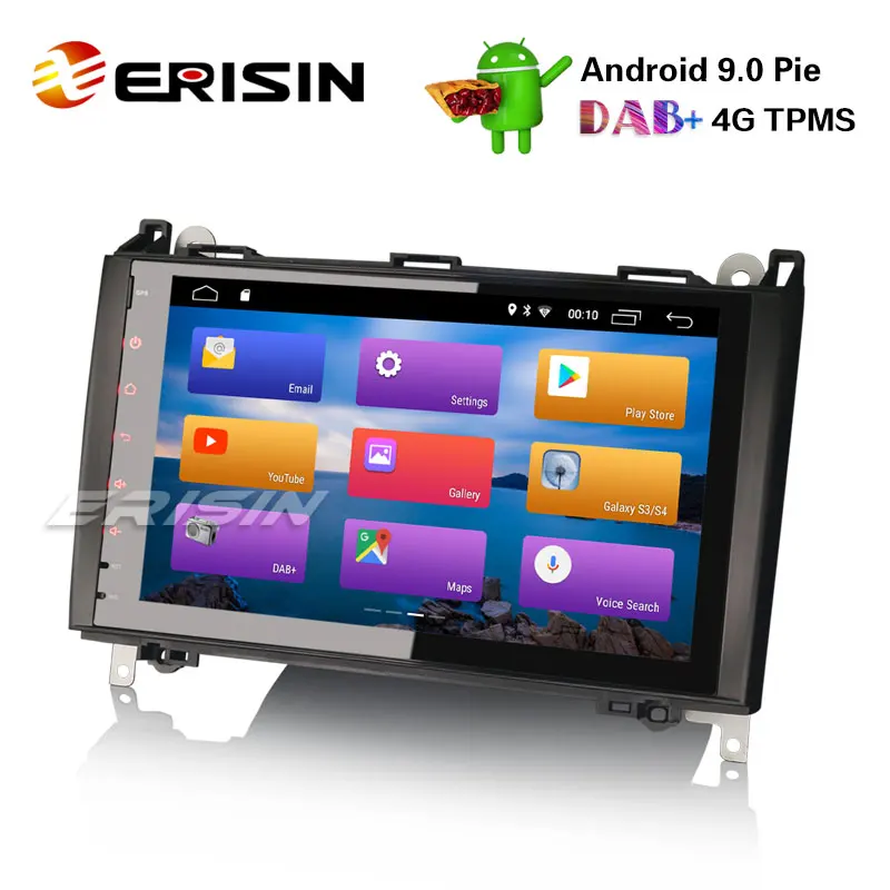 Erisin ES2992B 9 &quotAndroid 0 для Mercedes A/B Class Sprinter Viano Vito Car Stereo DAB + GPS TPMS 4G | Автомобили и