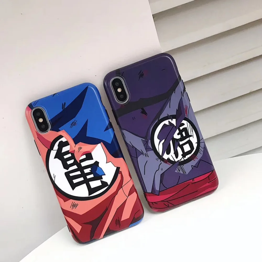 popular Dragon Ball Son Goku Mobile phone back case for iphone 6 S plus 7 7plus 8 8plus X XS XR MAX Sports cover |