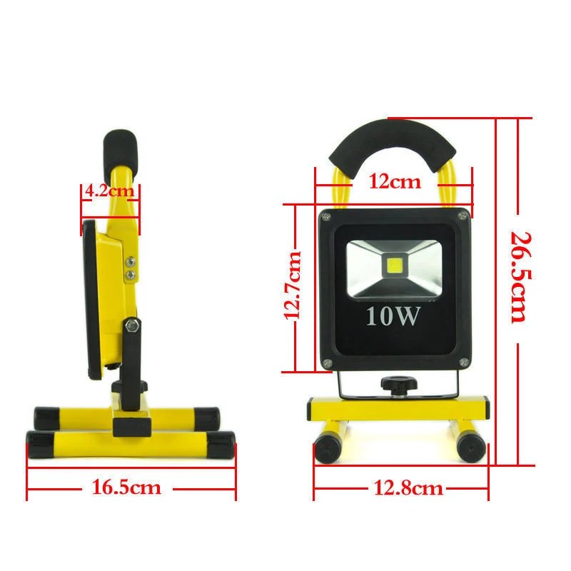 Новый ультратонкий Светодиодный прожектор 10 Вт Водонепроницаемый IP65