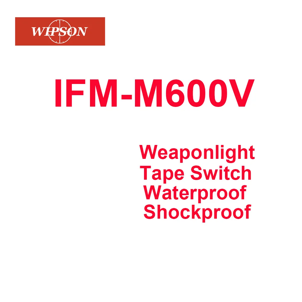 WIPSON Тактический Airsoft M600V двойной Выход светодиодный Скаут светильник оружие на
