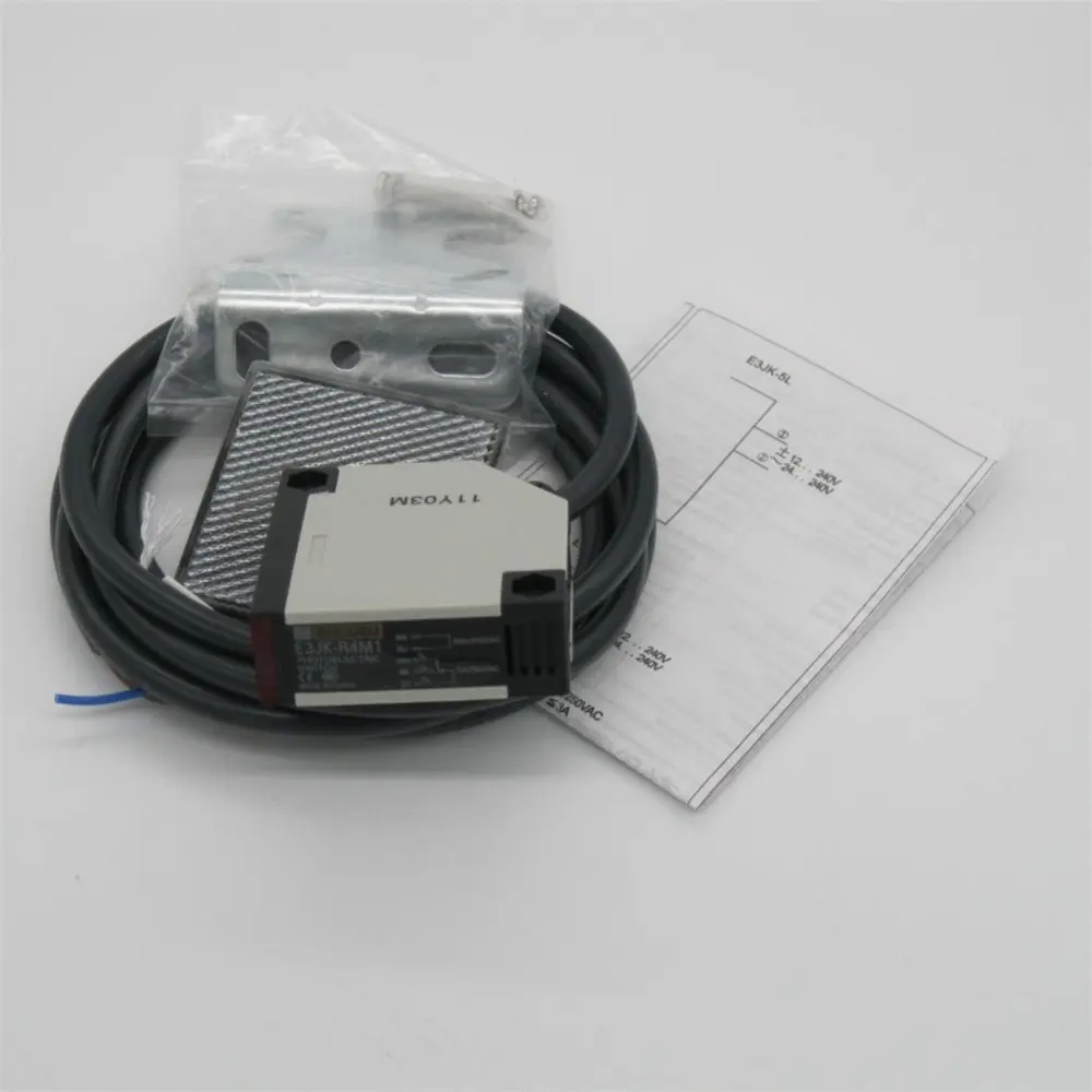 Высококачественный E3JK-R4M1 90-250VAC светоотражательный фотоэлектрический датчик