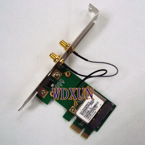 Бесплатная доставка встроенный Настольный Wi Fi AR9287 300M PCI E 1x беспроводная карта с 2