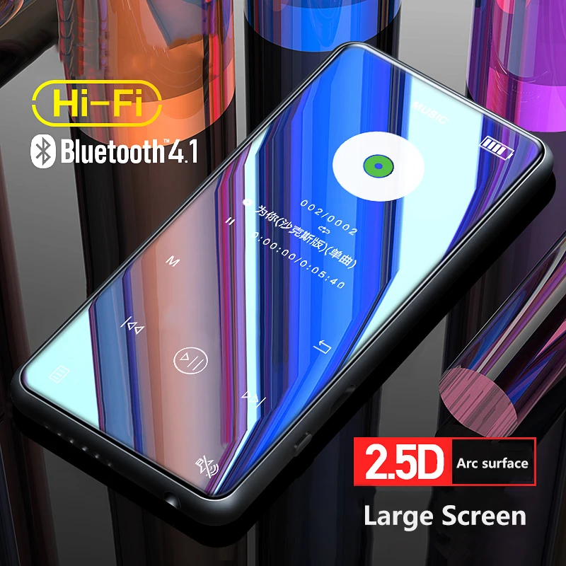 Yescool X8 8 Гб металлический сенсорный ключ Bluetooth MP3 музыкальный плеер Поддержка fm-радио электронная книга hifi аудио видео плеер с динамиком Walkman