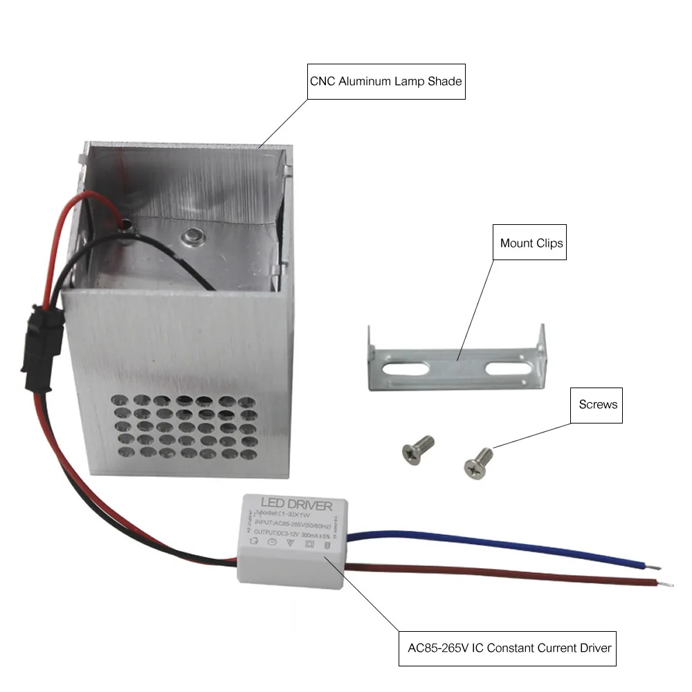 Apextech светодиодный RGB дистанционный настенный светильник с ЧПУ Алюминиевый