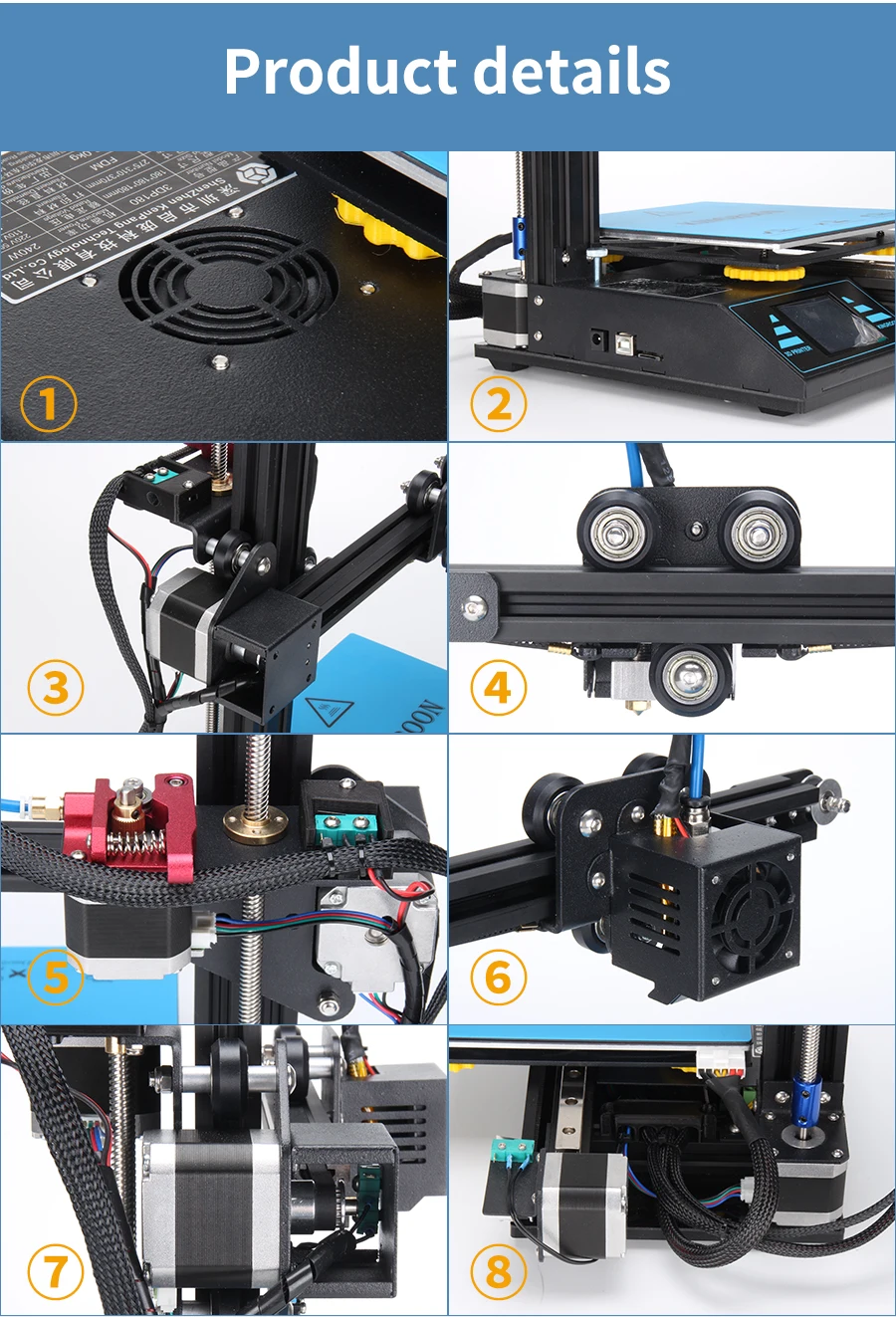 Комплект для 3D-принтера «DIY» Жесткий металлический каркас для печати 180x180x180mm SD-карта с предустановленной 3D-моделью для печати impresora 3D