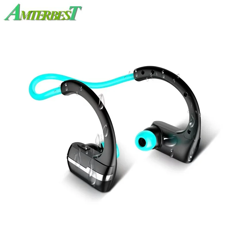 AMTERBEST P9 Bluetooth гарнитура IPX4 устойчивое спортивные наушники стерео Беспроводной HD