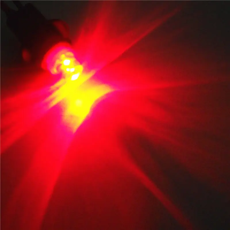 Светодиодная автомобильная лампа 12 В T10 (10 мм прожекторная лампа) W5W W2.1X9.5d для