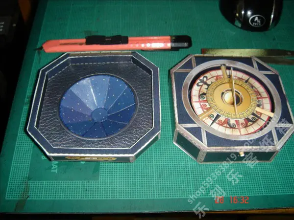 3D головоломка бумажный Масштаб 1:1 DIY картонная модель строительные наборы моделирование Пираты Карибы Джек компас Mass Effect A402