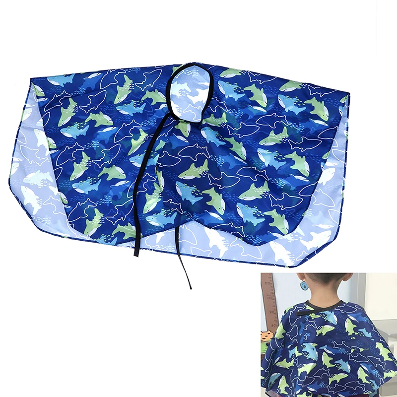 Детская накидка для парикмахерской водонепроницаемая тряпичная стрижки волос |