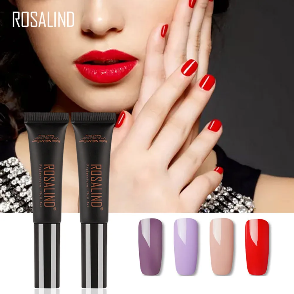 2019 ROSALIND Gel Polish 7ML Set All For Manicure Vernis Chameleo Top Coat Soak Off Nail Art Lak Primer Base | Красота и здоровье