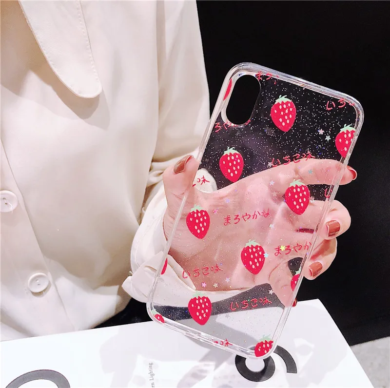 DISCASE свежий летний капельный фруктовый чехол для телефона iphone XS MAX XR X 6 6s 8 7 plus