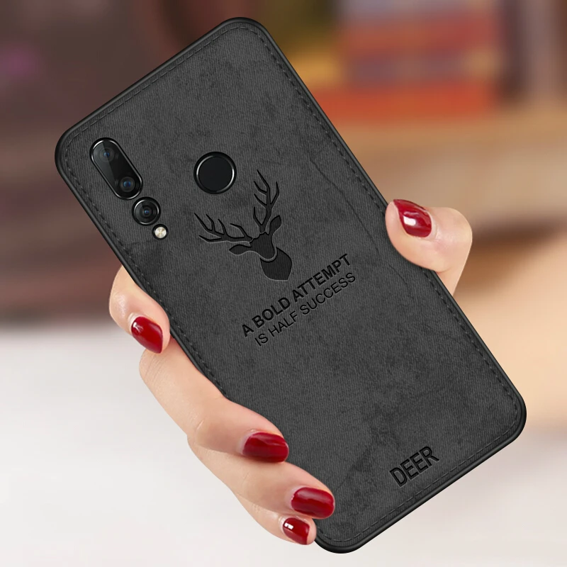 Мягкий силиконовый чехол из ТПУ с принтом оленя для Huawei P9 P10 P20 Nova 2 2s 3 3i Plus Mate 9 10 20 X
