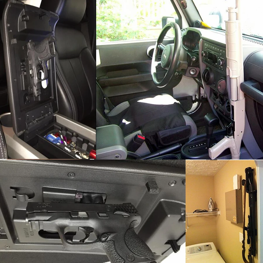 Магнитный скрытый держатель для пистолета настольной кровати из Ndfeb с