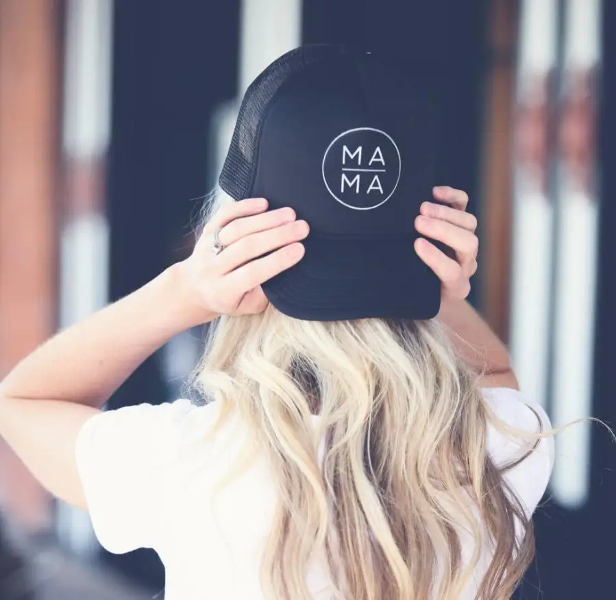 Бейсболка унисекс с надписью мама регулируемый размер|Мужские бейсболки| |