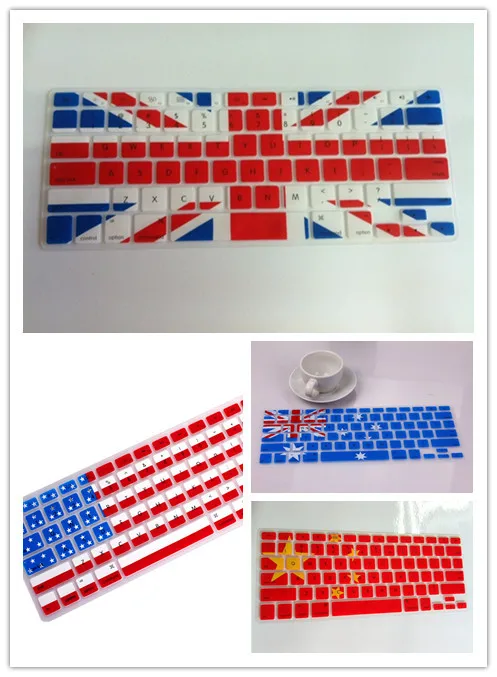 Новый Мягкий Силиконовый протектор клавиатуры с национальным флагом