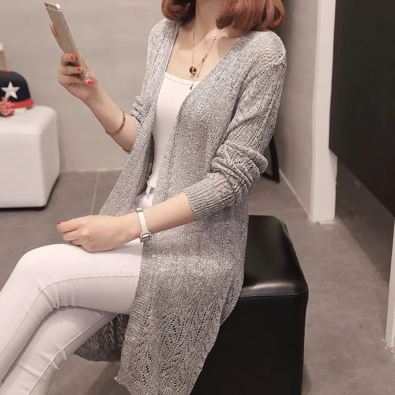 Женский длинный кардиган летние пляжные рубашки в стиле бохо женские пальто