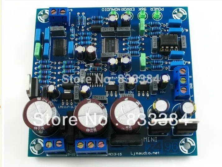 LJM DAC 2496 (AK4396) CS8416 kit 24BIT 192K Бесплатная доставка|kit|kit motorcycles for salekit transmission |