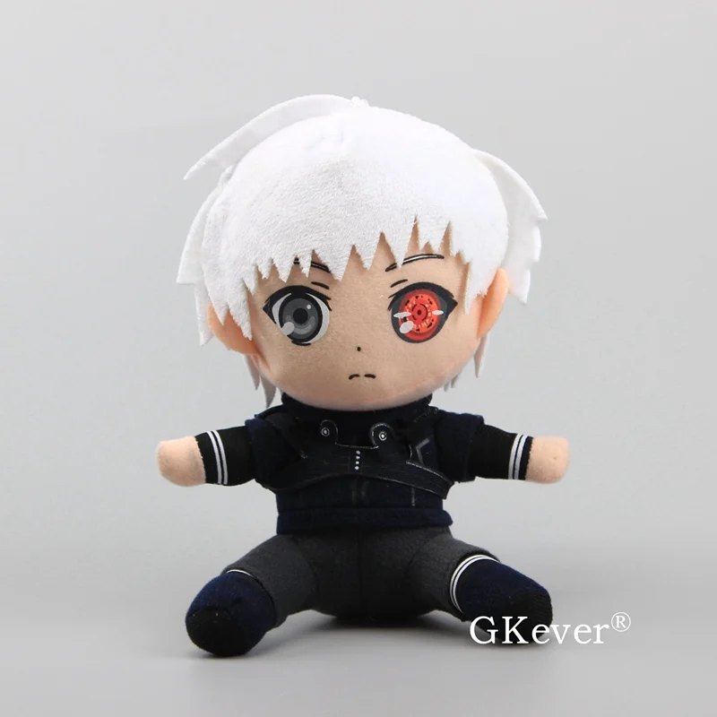 4 стиля Токийский Гуль Kaneki Кен сидя плюшевые игрушки мягкие куклы 18-20 см куклы ужасов