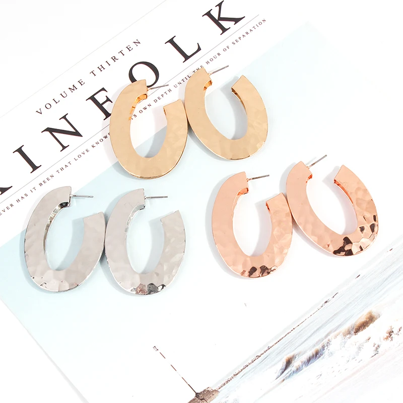 Big Circle Earrings For Girls And Ladies Punk Fashion Party Wedding Jewelry 2018 Hot Sale | Украшения и аксессуары