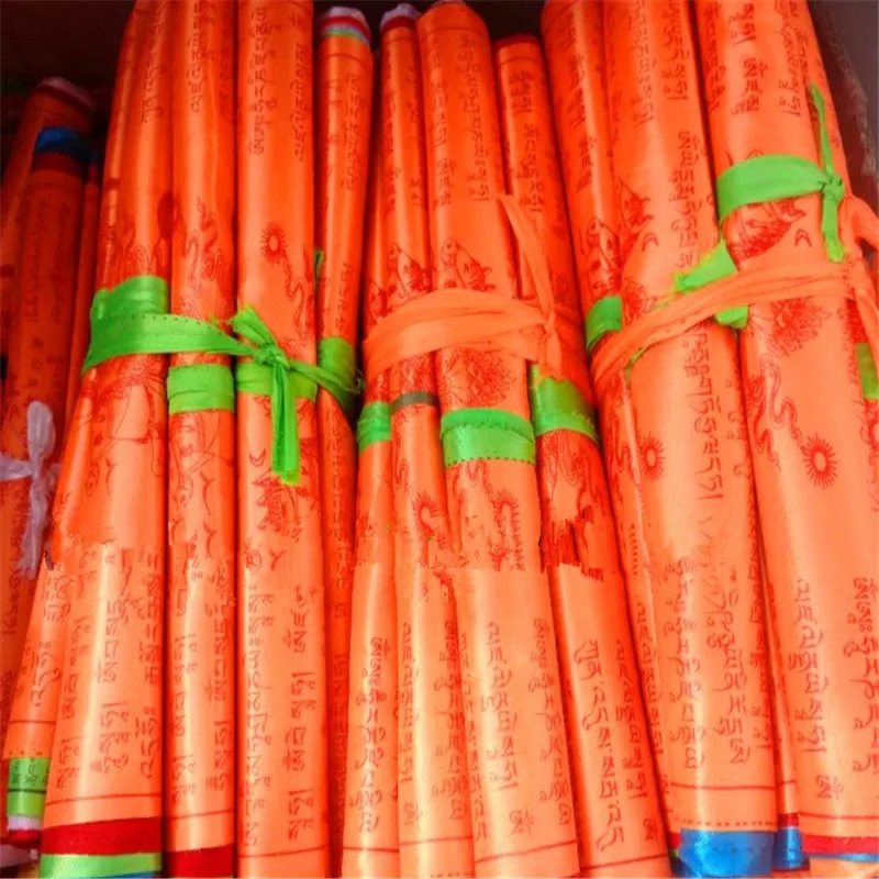 20 флагов 7 м десять в одном Шелковый молитвенный флаги ветра флаг с лошадью