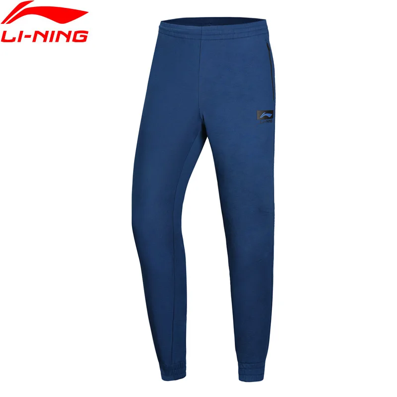 Мужские спортивные штаны Li Ning баскетбольные CBA 74% хлопок 26% полиэфирная подкладка