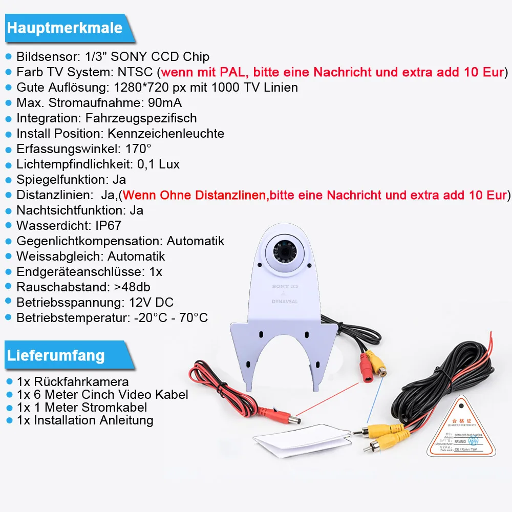 HD Автомобильная камера для VW Модели Amarok, Caddy carfter T5 master peugeot bipper boxer Expert parter Nissan Navara Renault master Ford Tourne