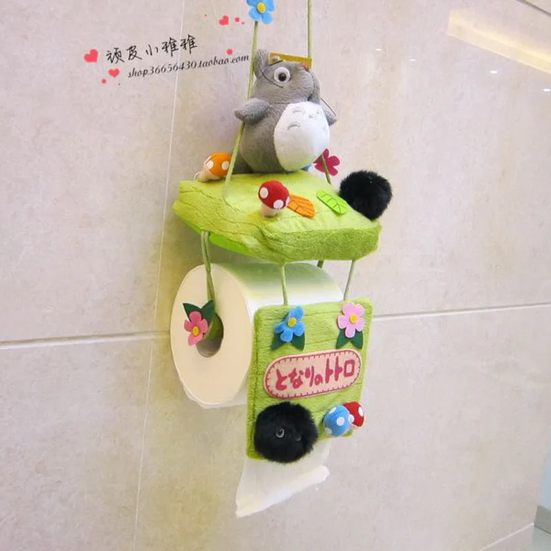 Милый мультяшный держатель для ручек Тоторо коробка бумажных салфеток украшения