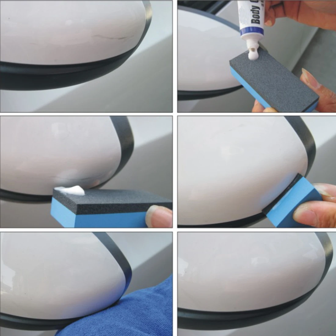 BU бауты автомобилей Полировка кузова каркасная смесь воск Краски MC308 царапин