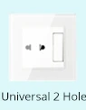 Coswall стеклянная панель двойной USB порт зарядки 2.1A 16A Россия Испания настенная розетка стандарта ЕС с заземлением белый черный золотой серый