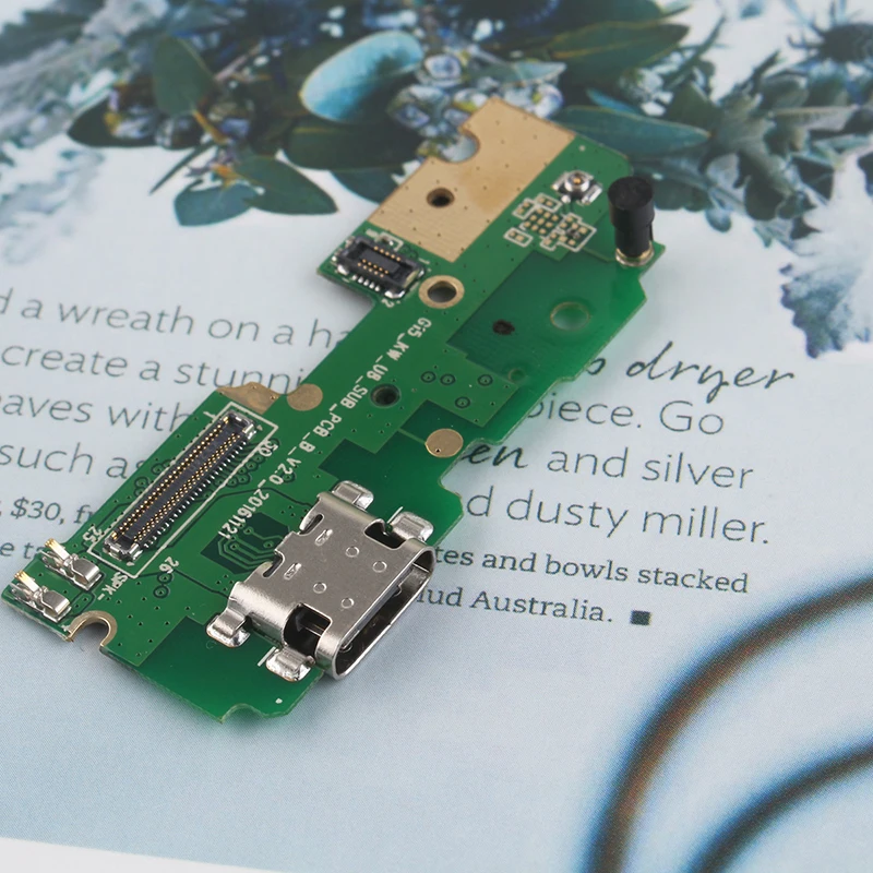 Ocolor для Umi Z USB порт телефон вилка плата зарядки с гибким кабелем PCB смартфон