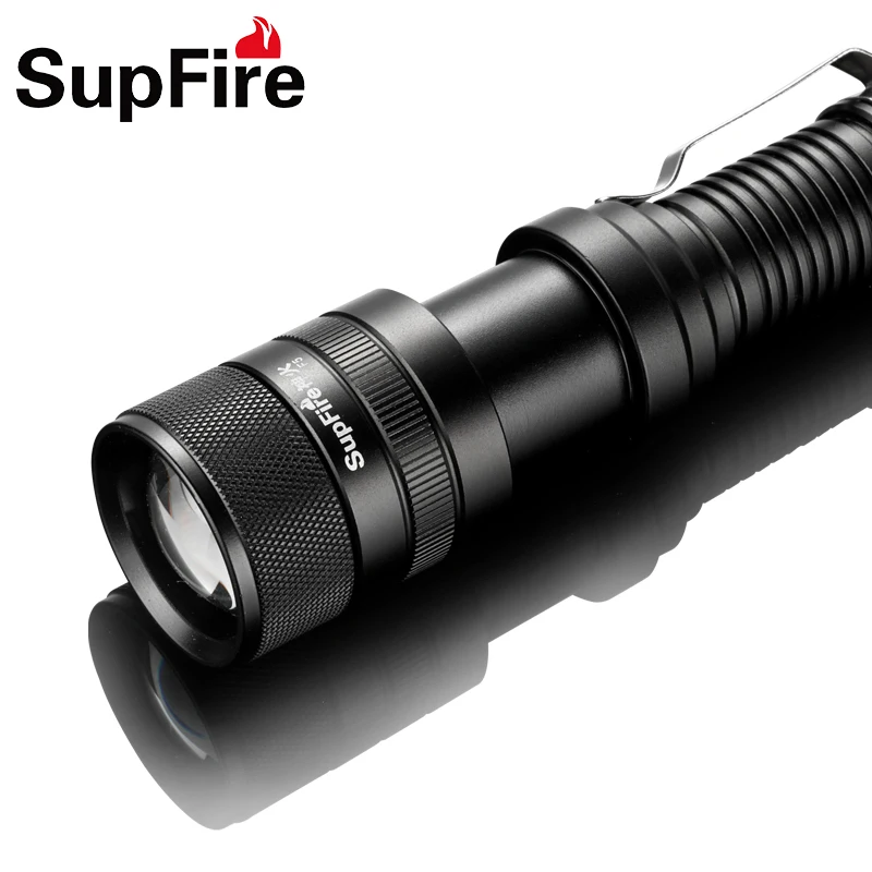 Supfire Zoom Flash светильник F5 CREE L2 Linterna светодиодный фонарь Lanterna ручной светильник для Imalent Sofirn Fenix O светильник Nicron Lumintop S065