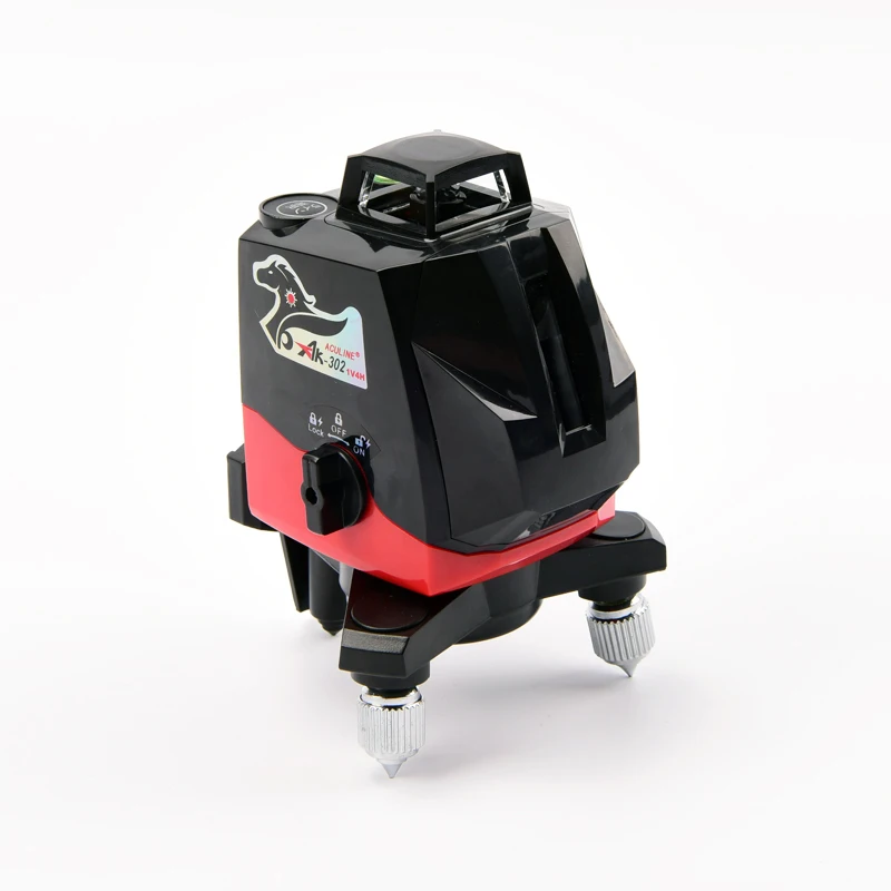 ACULINE AK302 красный лазерный уровень ray level 5 линий | Инструменты