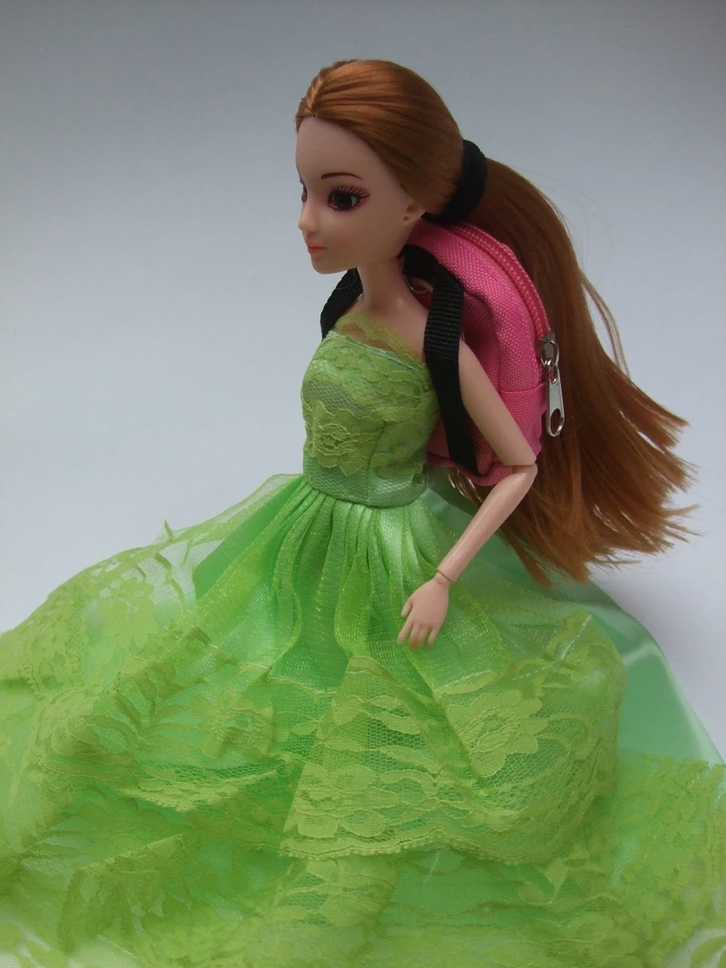1 шт. сумка-рюкзак для куклы Барби для BJD 1/6 blyth Doll мини-сумка для монет