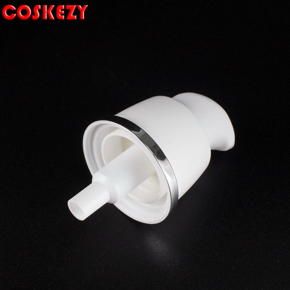 Пустая круглая бутылка для лосьона 50 мл безвоздушный насос ухода за кожей