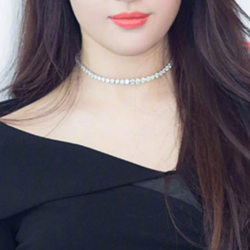 Винтажное классическое ожерелье с подвеской в виде кристалла для женщин и