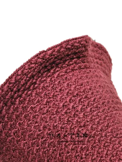 Милая вязаная шапка BomHCS с утолщенной ведьмой складная зимняя женская модная