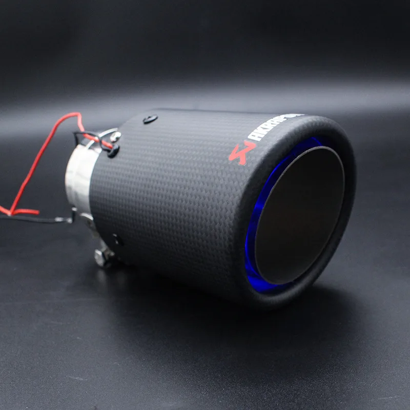 Модификация автомобильной выхлопной трубы с 89 мм углеродным волокном