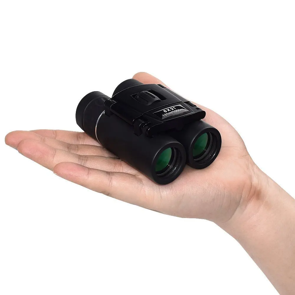 Бинокль APEXEL Mini 8x21 Zoom складной мощный телескоп с большим радиусом 3000 м HD BAK4 FMC для