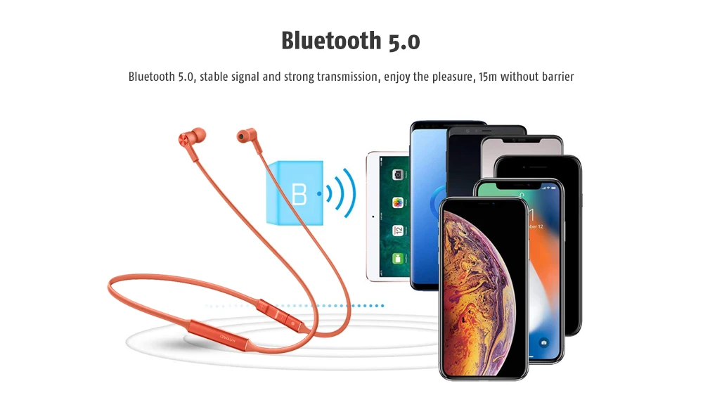 HUAWEI FreeLace ушной крючок в уши IP55 Водонепроницаемый CM70-C Bluetooth 5,0 магнитный переключатель быстрая зарядка долгое время работы наушники