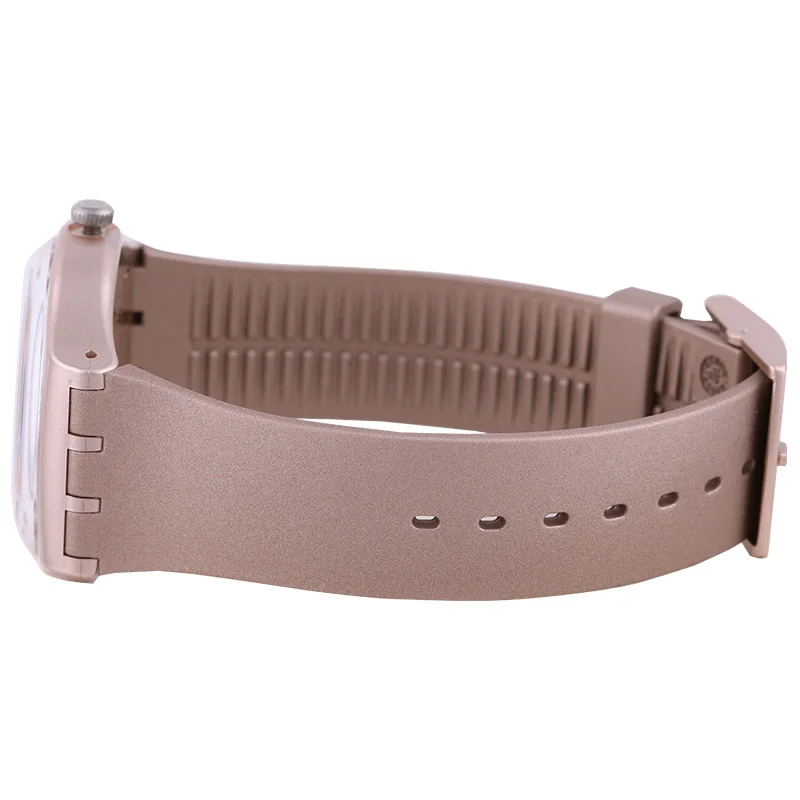 Часы swatch оригинальные цветные серии Простые Модные кварцевые часы SUOP704|Кварцевые