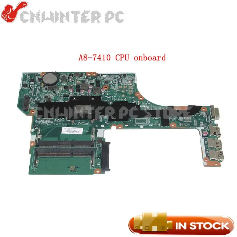 NOKOTION 828432 601 материнская плата для HP 455 G3 ноутбука DAX73AMB6E1 A8 7410 CPU Встроенная DDR3|main