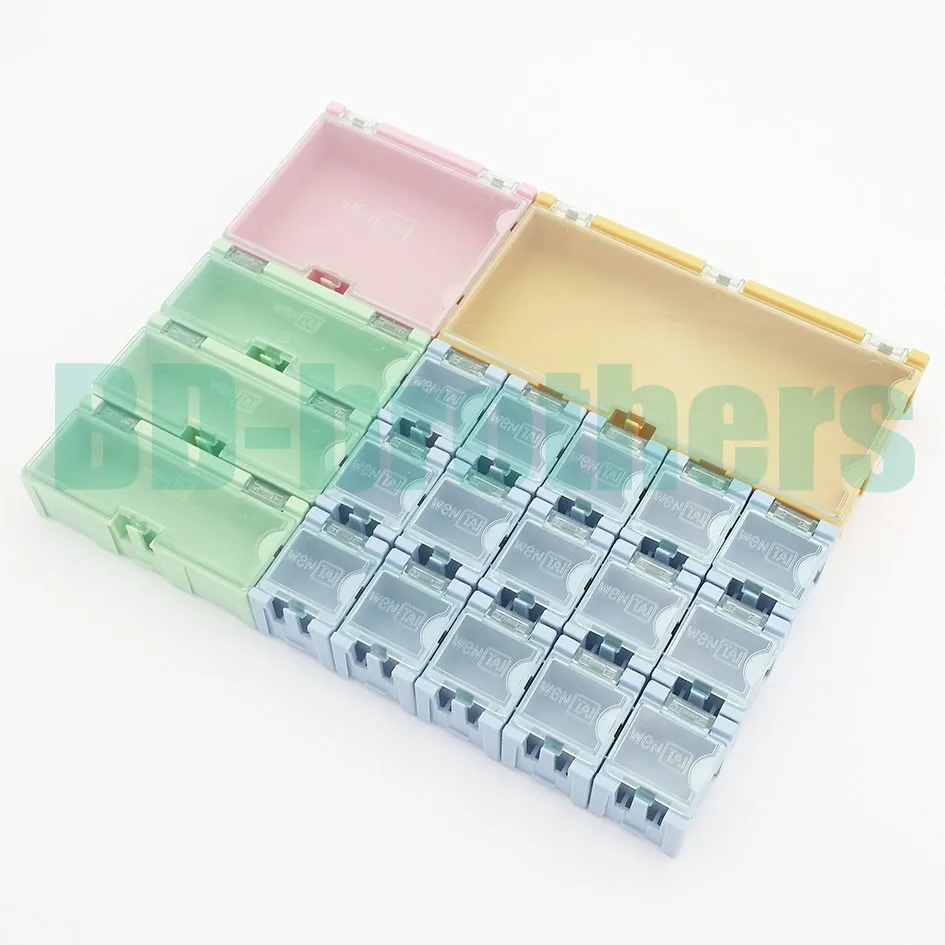 20 шт./компл. оригинальный бокс для хранения компонентов квадратная плата коробки