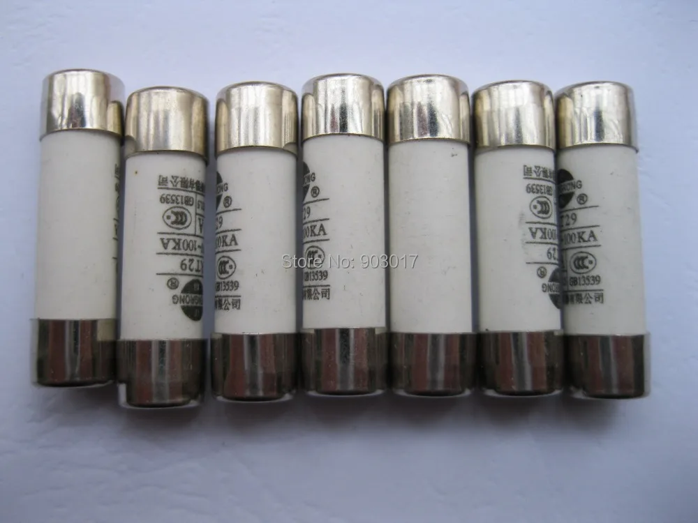 20 шт 380V 3amp 3A 8 5mm x 31 керамический предохранитель порошок заполненный картридж