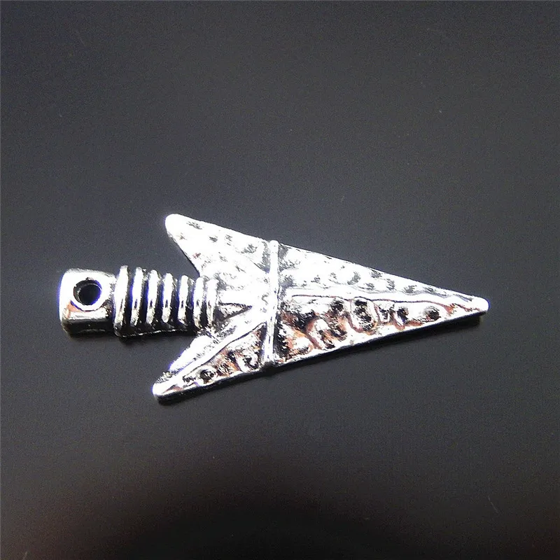 10 шт./лот винтажная форма меча ожерелье из цинкового сплава кулон мужской подарок
