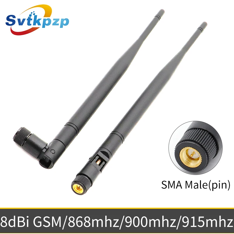 8dBi SMA мужской разъем GSM антенна большой дальности 868 МГц 900 915 антенны